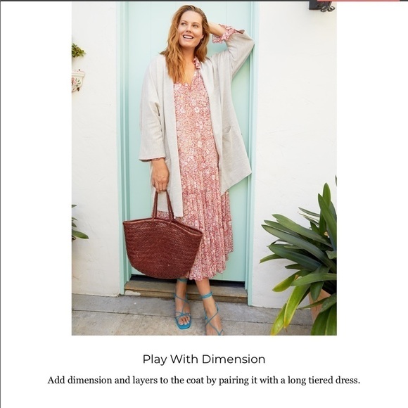 DONNI. Ribbed Sweater Coat Size 0 - 16 - Picture 2 of 8